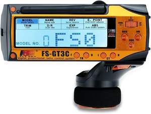 Transmisor RC Flysky FS-GT3C 2.4GHz 3CH con Receptor FS-GR3E, Control Remoto LCD para Auto y Barco RC - Product Image 5