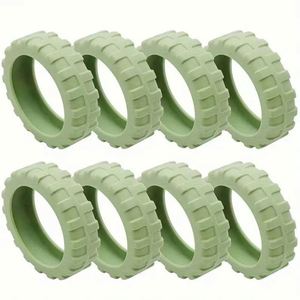 Nouvel accessoire universel en silicone pour bagages, idéal pour les voyages, avec des protections de roulettes silencieuses et pivotantes - Product Image 4