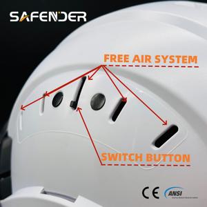 <span class=keywords><strong>Casque</strong></span> de chantier réglable ANSI Z89.1 TYPE1 CLASSE C en ABS, <span class=keywords><strong>casque</strong></span> de sécurité respirant pour les travailleurs, <span class=keywords><strong>casque</strong></span> d'escalade - Product Image 6