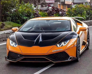 Kit de carrosserie pour Lamborghini LP580, nouveau capot en fibre de carbone, kit de mise à niveau du pare-chocs - Product Image 5