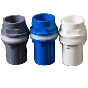 Wholesale Water Pipe Fittings PVC Pipe Fitting 90 Degree Elbow PVC Pipe List PVC Thread Fitting Female 1/2-2inch Elbow