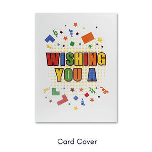 Biglietti d'<span class=keywords><strong>Auguri</strong></span> 3D Pop-up a Tema Mattoncini Colorati per Appassionati <span class=keywords><strong>di</strong></span> Costruzioni, Biglietto Ricordo - Product Image 4