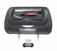 Vente chaude 7 pouces sans fil jeu appui-tête moniteur Portable lecteur DVD écran tactile MP3/MP4 Radio affichage pour voiture