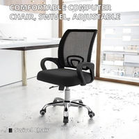 Chaise d'ordinateur moderne confortable pour longues sessions, pivotante avec roulettes, chaise de bureau réglable pour e-sport et dortoir, structure en acier inoxydable