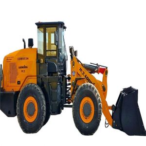 China Price 5 Ton Front End Loader Construction 4 Wheel 5 Tonne Wheel LoaderCDM853H - Product Image 1