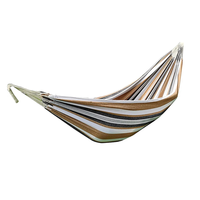 Woqi – lit hamac de camping pliable pour 2 personnes, mobilier d'extérieur brésilien à rayures colorées
