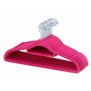 <span class=keywords><strong>Cintre</strong></span> en plastique velours antidérapant avec <span class=keywords><strong>cintre</strong></span> de flocage de bonne qualité, offre spéciale - Product Image 2