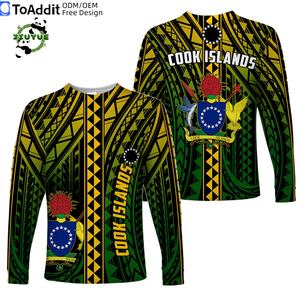 Camiseta de béisbol Polinesia Kia Orana Cook Islands Camiseta deportiva elástica con OEM al por mayor acogedora camiseta Kerekere Plumeria - Product Image 2