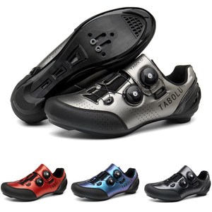 Tabolu Cycling Shoes EVA Rubber Sole Double Buckle Road Mountain Bike Footwear - Product Image 1