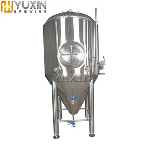 1000 Liter Bier fermenter tanks sus304 Bier fermenter gekühlter Gärtank