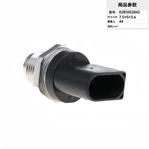<b>Gauge</b> Pressure Sensor 0281002842 <b>Thread</b> Mounting For Common Rail System - Product Image 4