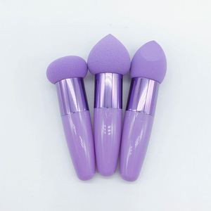 Nouvel applicateur de maquillage en forme de champignon avec manche pour l'application des éponges de beauté - Product Image 4