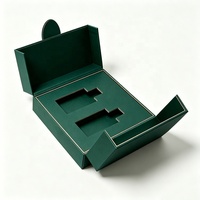 Boîte-cadeau de luxe en carton blanc à double porte avec logo personnalisé, nouveau design, pour emballage de parfum