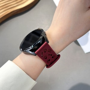 Correa de Silicona con Estampado de Huella de Perro Compatible con <span class=keywords><strong>Reloj</strong></span> Huawei, Correa Deportiva con Diseño de Hueso para Huawei Band 9 8 7 - Product Image 6