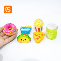 Jouet anti-stress en PU souple et à rebond lent, en forme de burger, thème alimentaire, viral transfrontalier, figurines d'action pour jeunes BS-2025