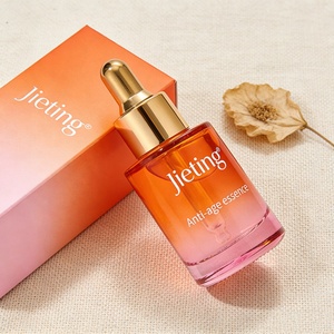 Botella de Vidrio con Gotero para Aceite Cosmético de Lujo, 10ml 15ml 1oz 30ml 60ml, Botella de Suero de Vidrio Rosa Degradado Mate con Gotero - Product Image 2