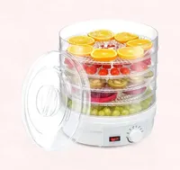 Thuis Voedsel Dehydrator Fruit Droger Voedsel Droger Verstelbare Temperatuur Groente Fruit Dehydrator