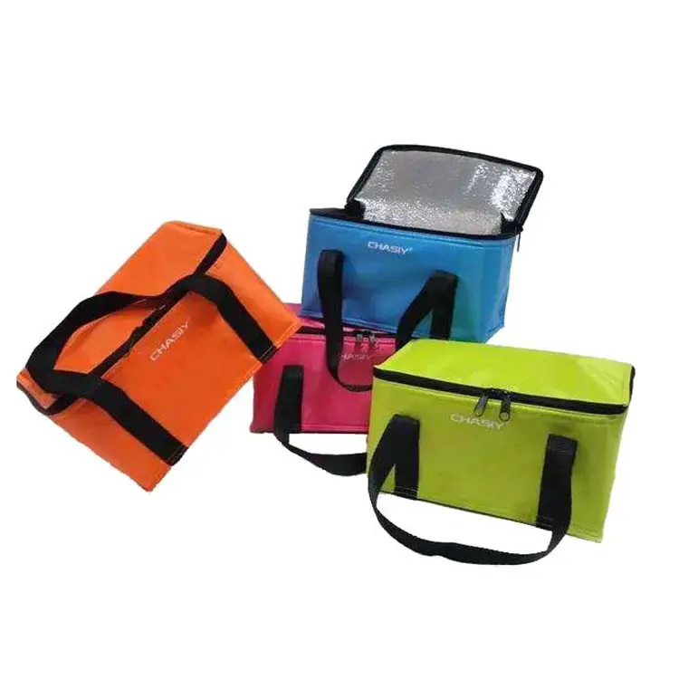 Reusable Portable Tote Thermal Bag Customized Logo Eco Friendly Cooler Bag Insulated