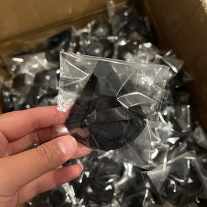 कॉस्मेटिक ब्यूटी स्पंज त्रिकोण ढीले पाउडर पफ मखमली कॉस्मेटिक पफ निजी लेबल ब्यूटी मेकअप ब्लेंडर स्पंज 1/2/6 किट - Product Image 2