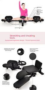 Macchina Regolabile per Allungamento Gambe e Flessibilità: Attrezzo per Allenamento di Polpacci, Apertura dell'Anca e Stretching - Product Image 4