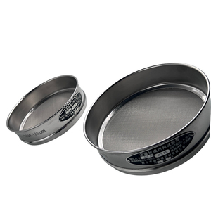 Ultra Fine Stainless Steel Test Sieve 200mm ASTM E11 230 270 <b>Mesh</b> 63-53 Micron for Cement Mineral Particle Sizing - Product Image 3