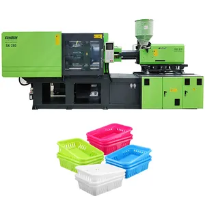 SUNBUN High Quality Horizontal Injection Molding Machine Preform Style for Home Use Processing PET PP ABS EPS Plastic