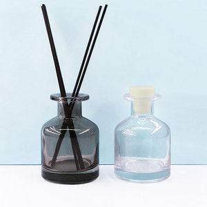 luxury aroma oil reed diffuser bottles glass package 30ml private label