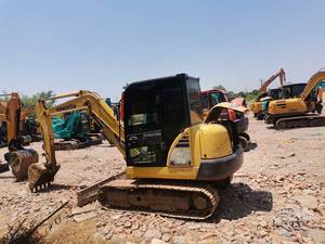 Komatsu PC 56-7 d'occasion, PC56-7, pelle hydraulique sur chenilles Komatsu PC56-7 d'occasion, excavatrice de 5 tonnes d'occasion - Product Image 2
