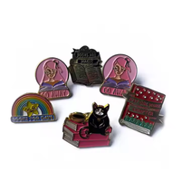 Badges métalliques personnalisés du fabricant, logo sur mesure, plaqué or, moulage 3D, pour épingles en métal émaillé souple/dur sur mesure