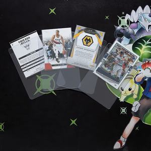 カスタム 透明 PVC ゲーム トレーディング スポーツカード プロテクター トップローダー セミ リジッド カードスリーブ セーバー ホルダー - Product Image 2