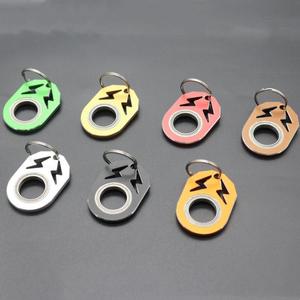 Wsnbwye Keychain Spinner llaveros Anime Sublimation DIY CHAVEIRO Keyrambit Metal Spinner <strong>Keychains</strong> - Product Image 5