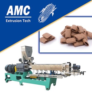 Machine à fabriquer des snacks fourrés AMC, extrudeuse de snacks soufflés, remplisseuse de snacks fourrés, machine à snacks fourrés au chocolat - Product Image 1