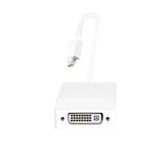 Melhor venda quente 3 Em 1 mini-Displayport DP para DVI HDMI DP cabo adaptador Display port macho para fêmea para Mac Macbook Pro Air