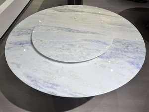 Plans de travail en quartz artificiel bleu cristal azul cristalino - Product Image 4