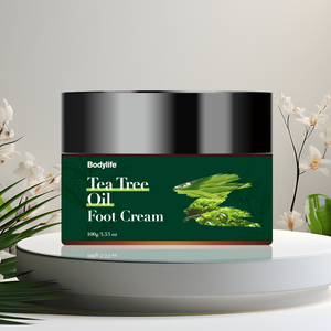 Massage des pieds huile d'arbre à thé crème pour les pieds anti-gerçures soin des pieds hydratant - Product Image 1