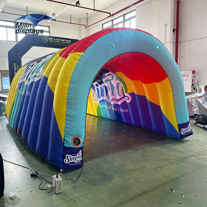 Tunnel de football gonflable pour arcade d'entrée, tente gonflable pour événement de football, bon marché, personnalisée par une équipe de club commercial ou festif - Product Image 4