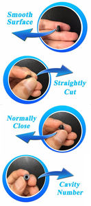 Contrôle De flux Gonflable Clapet anti-retour En Caoutchouc <span class=keywords><strong>Petite</strong></span> <span class=keywords><strong>Valve</strong></span> à bec de Canard <span class=keywords><strong>Valve</strong></span> à bec de Canard En Silicone - Product Image 6