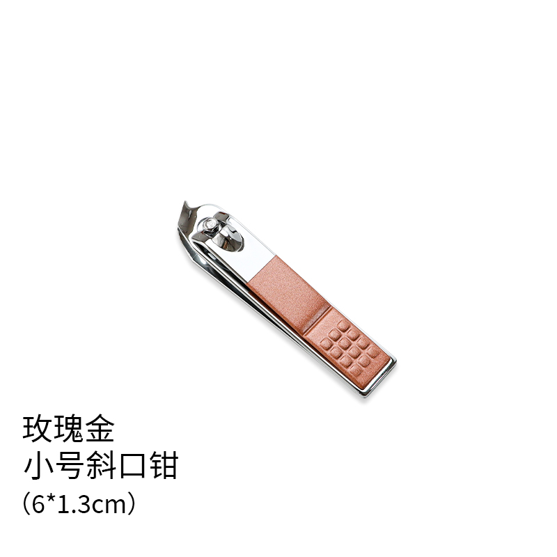 Tijeras de corte Bisel pequeñas de oro rosa