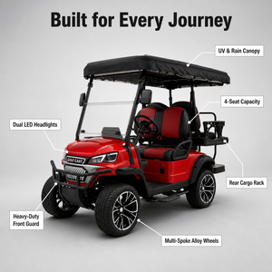Voiturette de <span class=keywords><strong>golf</strong></span> électrique personnalisée Beemotor avec étiquette privée, <span class=keywords><strong>chariot</strong></span> de <span class=keywords><strong>golf</strong></span> en acier 48V - Product Image 3