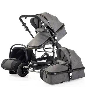 Produits les plus populaires/Matériau en alliage d'aluminium/Chariot de haute qualité 3 en 1 Siège auto pour bébé Chariot de bébé - Product Image 3