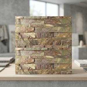 Set de Muestras de Piedra Natural, Paneles Decorativos Autoadhesivos Metálicos Translúcidos Modernos, Catálogo en Formato A4, Resistentes al Agua y al Fuego - Product Image 2