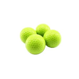 High Quality 3Layers Colored Tournament Golf Ball Superior Controllability Rubber Match Balls