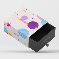 Boîte Cadeau de Luxe en Gros pour la Saint-Valentin, Boîte d'Emballage Noire Pliante Unique pour Fleurs, Fermeture Magnétique, Recyclable, à Bordure Gaufrée