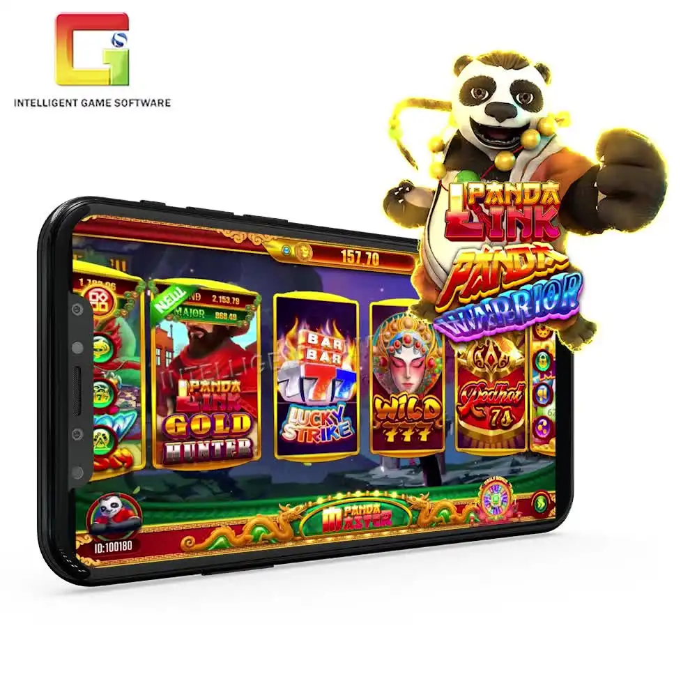 Customized Panda Link Online Skill Mobile Game App Ocean King Monster 3 Fish Game Panda Master Fish Shooting APP