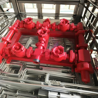 Vanne à boisseau manuelle en acier allié forgé API 6A, 15000 PSI, pour le contrôle de débit dans les collecteurs de gaz de forage pétrolier, fabriquée en Chine
