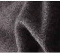 Suéter de Cachemir 100% para Mujer, Cuello Redondo, Manga Corta, Estilo Básico y Holgado, Top Corto de Punto, Camiseta Interior de Cachemir para el Día a Día