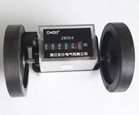 CALT Compteur mécanique à 6 chiffres Compteur mécanique de longueur de tissu pour la mesure de longueur