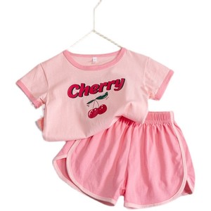 Completi Estivi in Stile Occidentale per Bambine, Abbigliamento Sportivo Estivo per Ragazze - Product Image 1