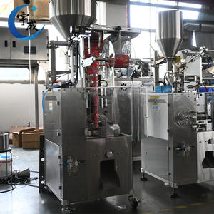 Embalaje triangular de nueces saladas, interruptor de un clic a embalaje de esquina plana sellado de cuatro lados - Product Image 5