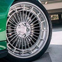Jantes de voiture de tourisme JJS CUSTOM en argent, 5x112 5x114.3 5x120, 17 18 19 20 21 22 24 26 pouces, pour BMW E92 E90 Audi Mercedes